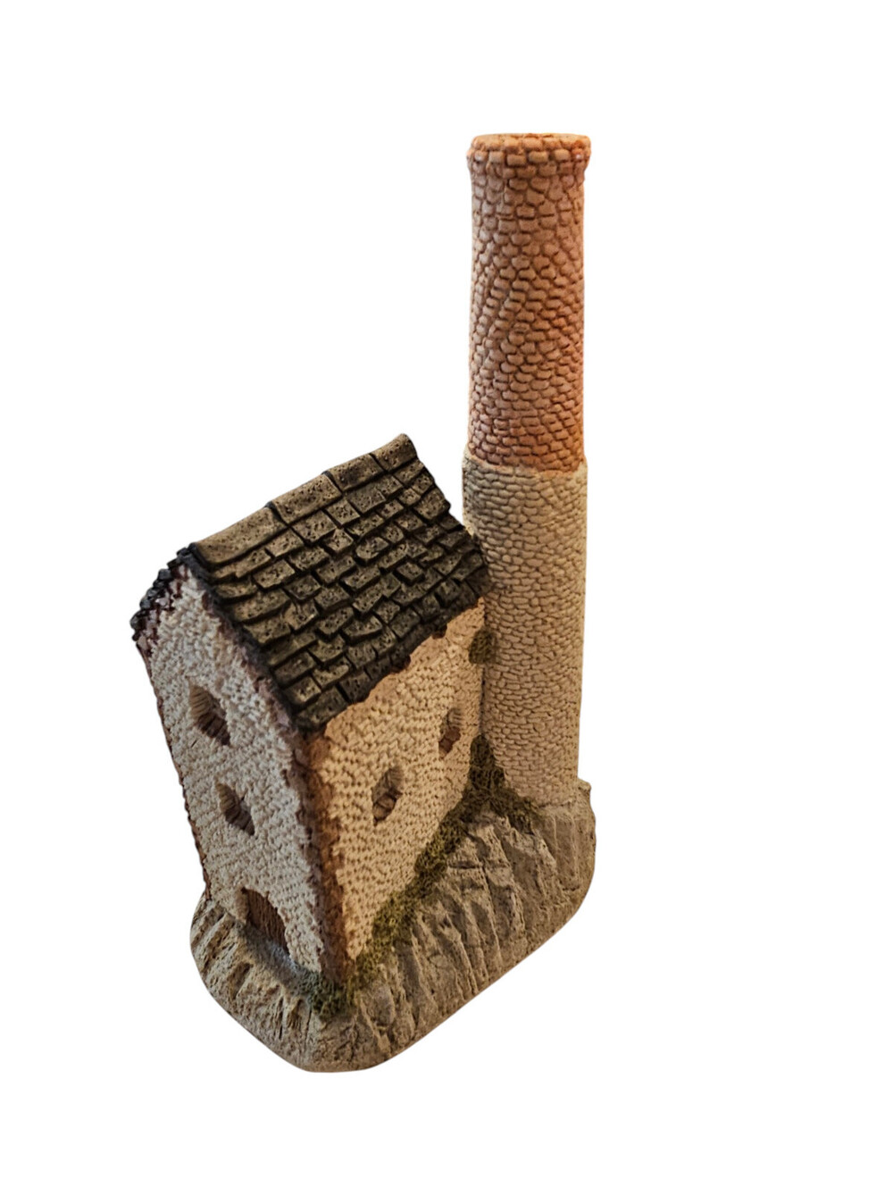 David Winter Cottages Cornish Tin Mine 1983 COA Hand Made Hand Painted Britain - Picture 2 of 6